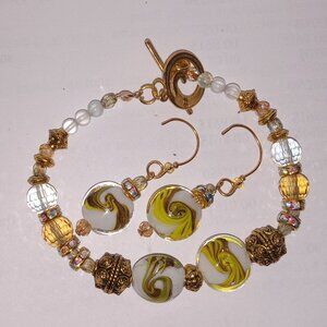 bracelet matching earrings